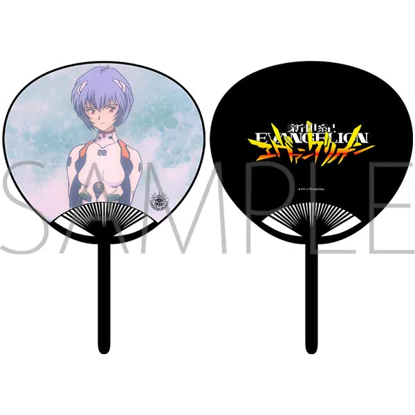 (Goods - Uchiwa Fan) Neon Genesis Evangelion Uchiwa Fan Anime Still Rei Ayanami