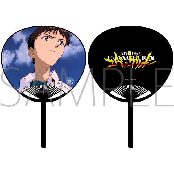 (Goods - Uchiwa Fan) Neon Genesis Evangelion Uchiwa Fan Anime Still Shinji Ikari