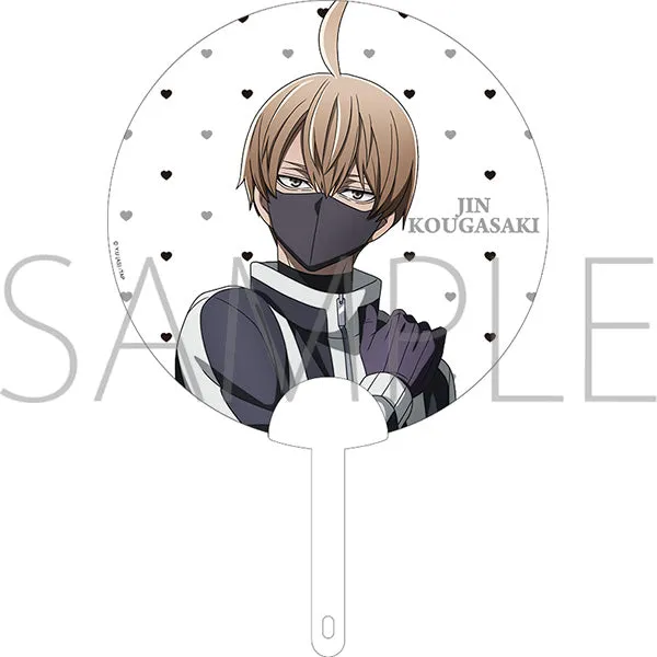 (Goods - Uchiwa Fan) Tougen Anki Clear Uchiwa Fan Jin Kougasaki
