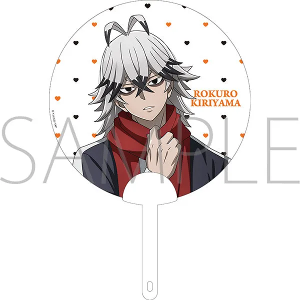 (Goods - Uchiwa Fan) Tougen Anki Clear Uchiwa Fan Rokuro Kiriyama