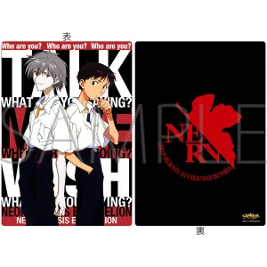 (Goods - Writing Mat) Neon Genesis Evangelion Writing Mat Kaoru & Shinji