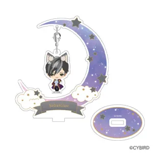 (Goods) Yurayura Dangling Acrylic Stand Crescent Moon Ver. Sebastian (Ikemen Vampire)