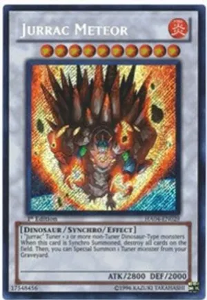 Jurrac Meteor [HA04-EN029] Secret Rare