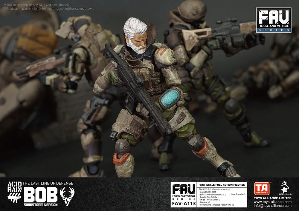 [Pre-order] Acid Rain World - FAV-A113 Bob (Sandstorm Version) 1/18 Action Figure Toys Alliance Limited