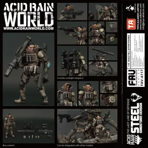 [Pre-order] Acid Rain World - FAV-A117 Steel (Sandstorm Version) 1/18 Scale Action Figure Toys Alliance Limited
