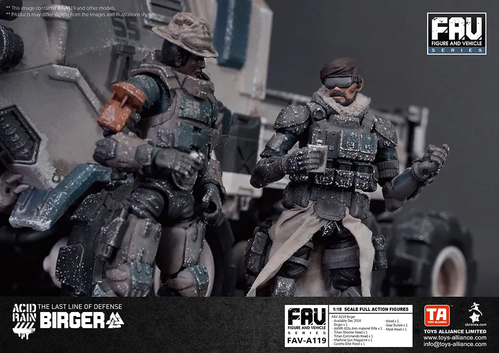 [Pre-order] Acid Rain World - FAV-A119 Birger 1/18 Scale Action Figure Toys Alliance Limited