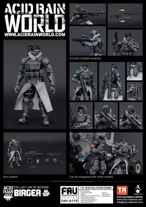 [Pre-order] Acid Rain World - FAV-A119 Birger 1/18 Scale Action Figure Toys Alliance Limited