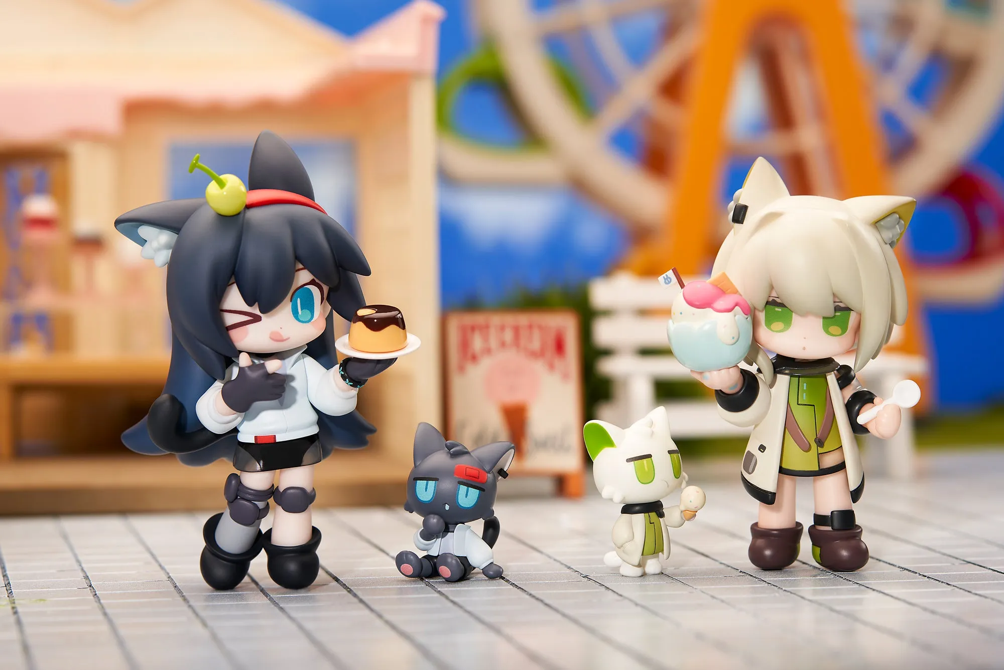[Pre-order] Arknights - Blaze & Kal'tsit Dessert Time Series Chibi Figure APEX