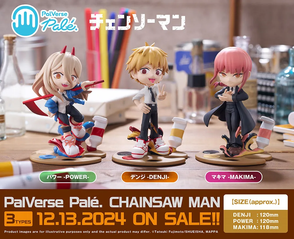 [Pre-order] Chainsaw Man - Power & Denji & Makima PalVerse Pal. Mini Figure Bushiroad Creative