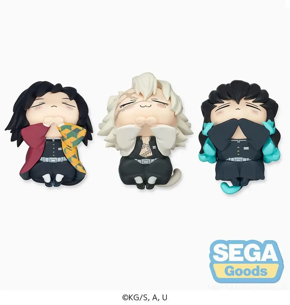 [Pre-order] Demon Slayer: Kimetsu No Yaiba - Ohiruneko (The Hashira Gathered! Vol. 1) Set of 3 Mini Figures SEGA