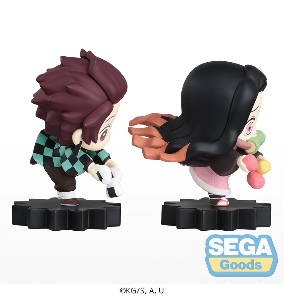 [Pre-order] Demon Slayer: Kimetsu no Yaiba - Tanjiro Kamado & Nezuko Kamado mOH!ment Mini Figure SEGA