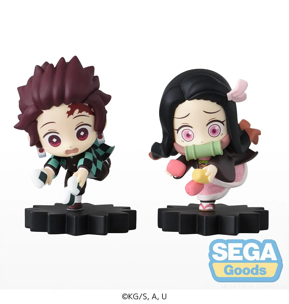 [Pre-order] Demon Slayer: Kimetsu no Yaiba - Tanjiro Kamado & Nezuko Kamado mOH!ment Mini Figure SEGA