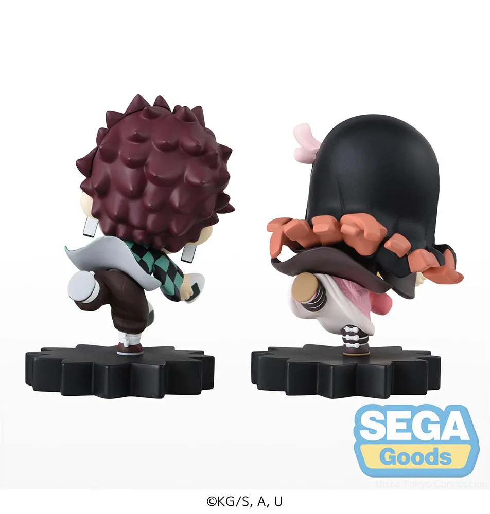 [Pre-order] Demon Slayer: Kimetsu no Yaiba - Tanjiro Kamado & Nezuko Kamado mOH!ment Mini Figure SEGA