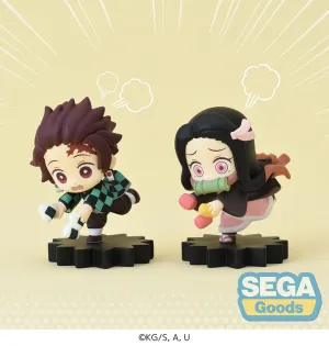 [Pre-order] Demon Slayer: Kimetsu no Yaiba - Tanjiro Kamado & Nezuko Kamado mOH!ment Mini Figure SEGA