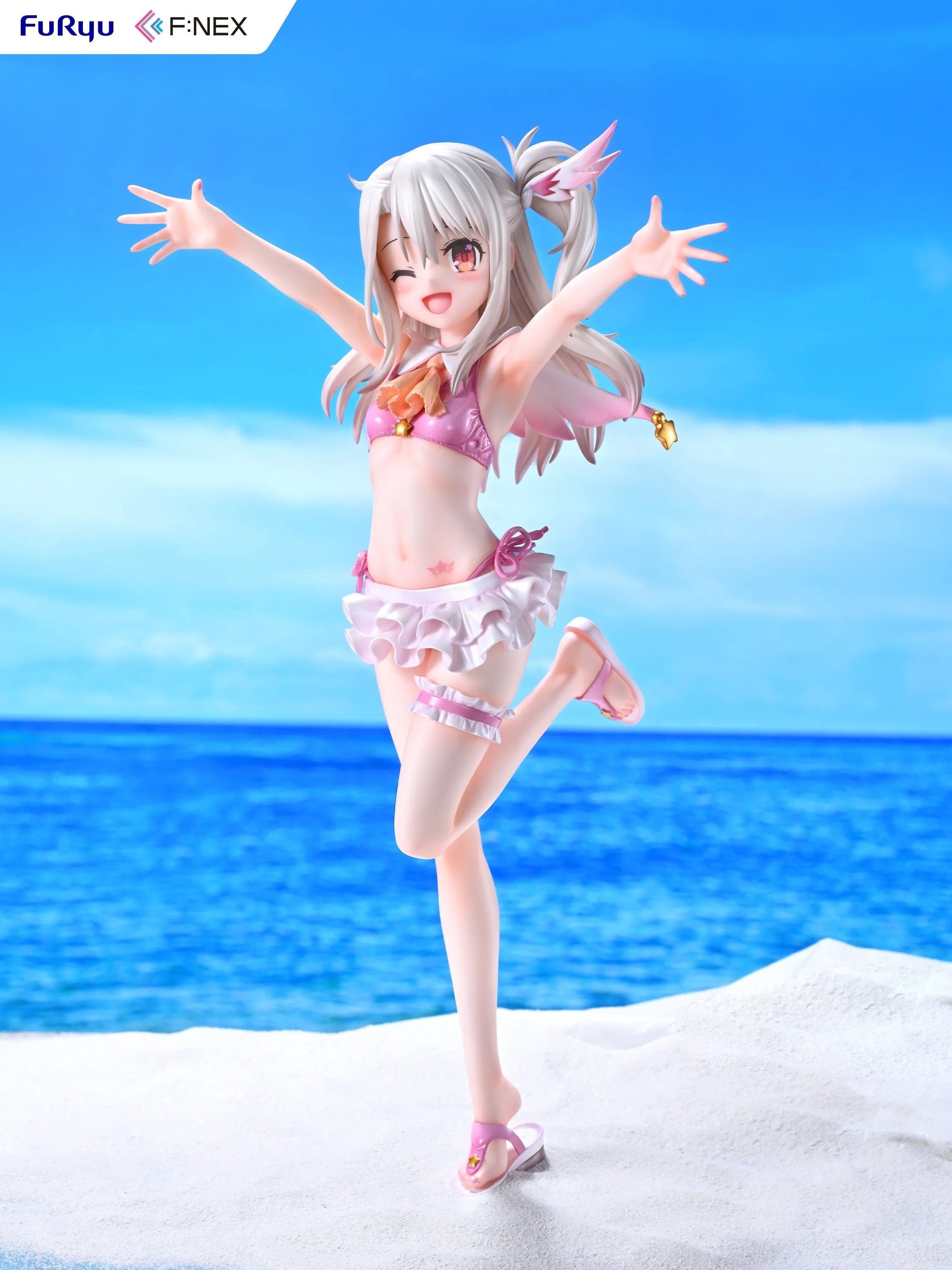 [Pre-order] Fate/kaleid liner PRISMA ILLYA 2wei! - Illyasviel von Einzbern & Miyu Edelfelt (Swimsuit Ver.) 1/7 Scale Figure FURYU Corporation