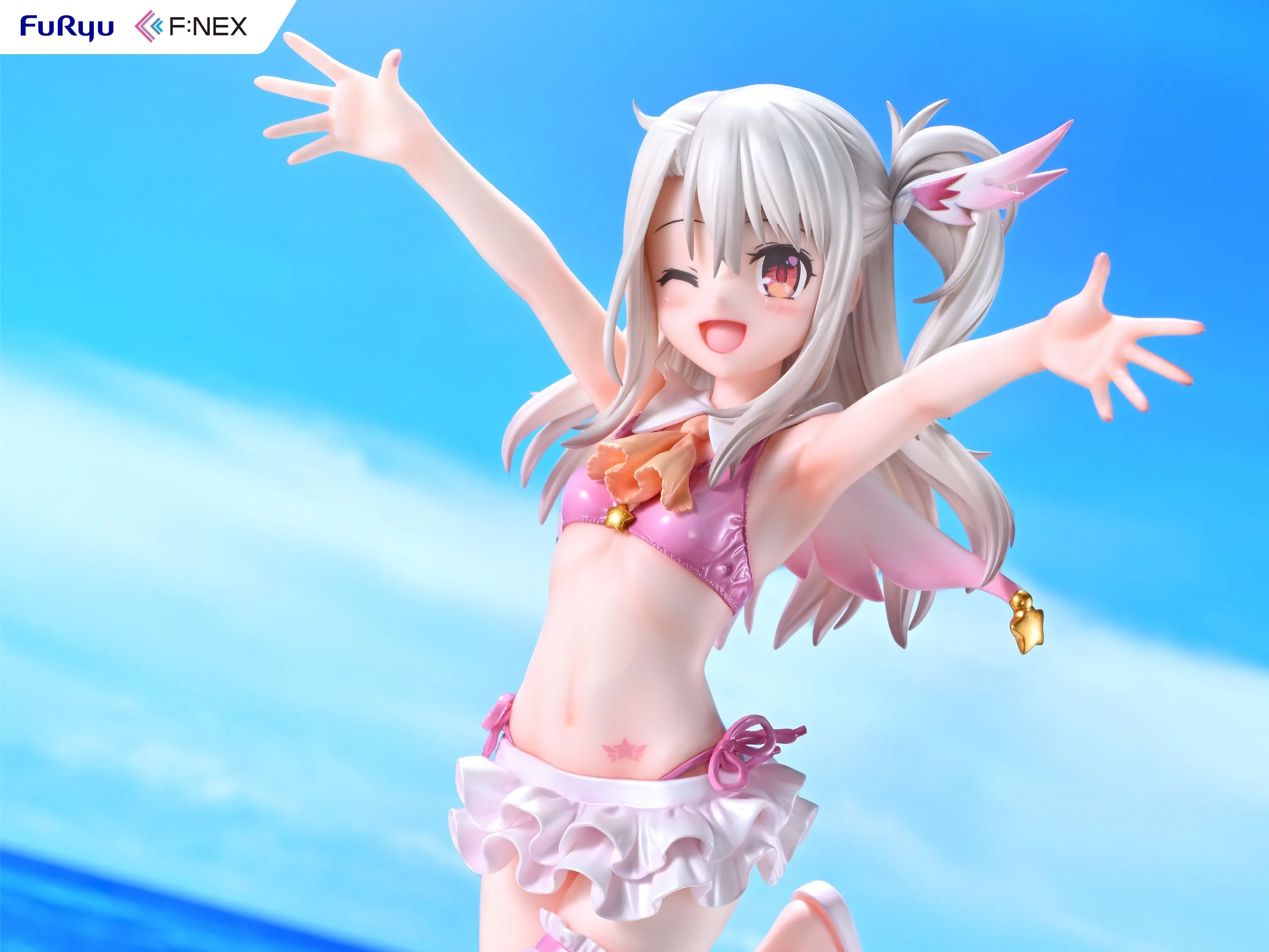[Pre-order] Fate/kaleid liner PRISMA ILLYA 2wei! - Illyasviel von Einzbern & Miyu Edelfelt (Swimsuit Ver.) 1/7 Scale Figure FURYU Corporation