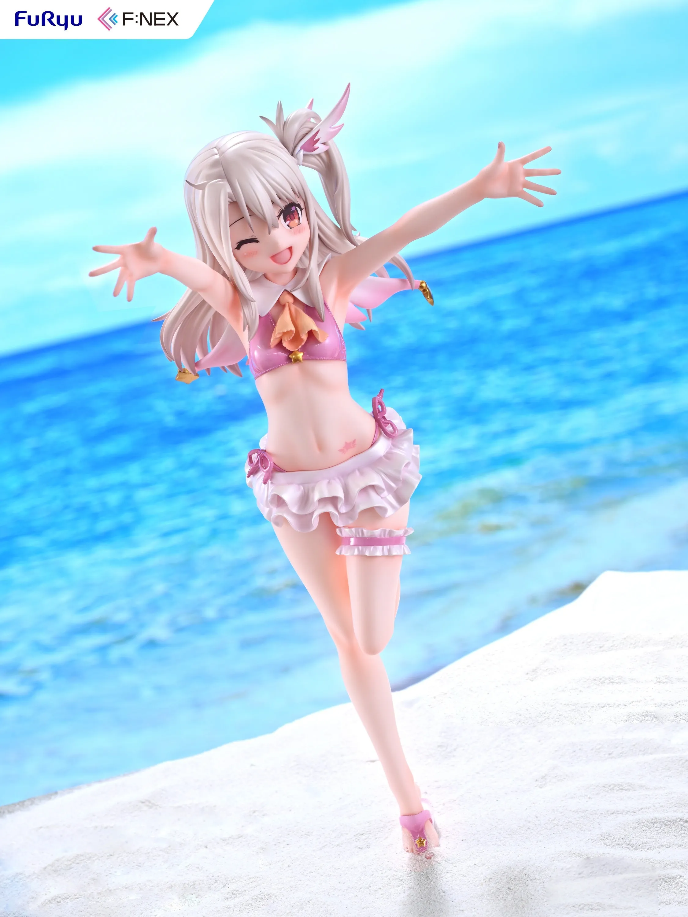 [Pre-order] Fate/kaleid liner PRISMA ILLYA 2wei! - Illyasviel von Einzbern & Miyu Edelfelt (Swimsuit Ver.) 1/7 Scale Figure FURYU Corporation