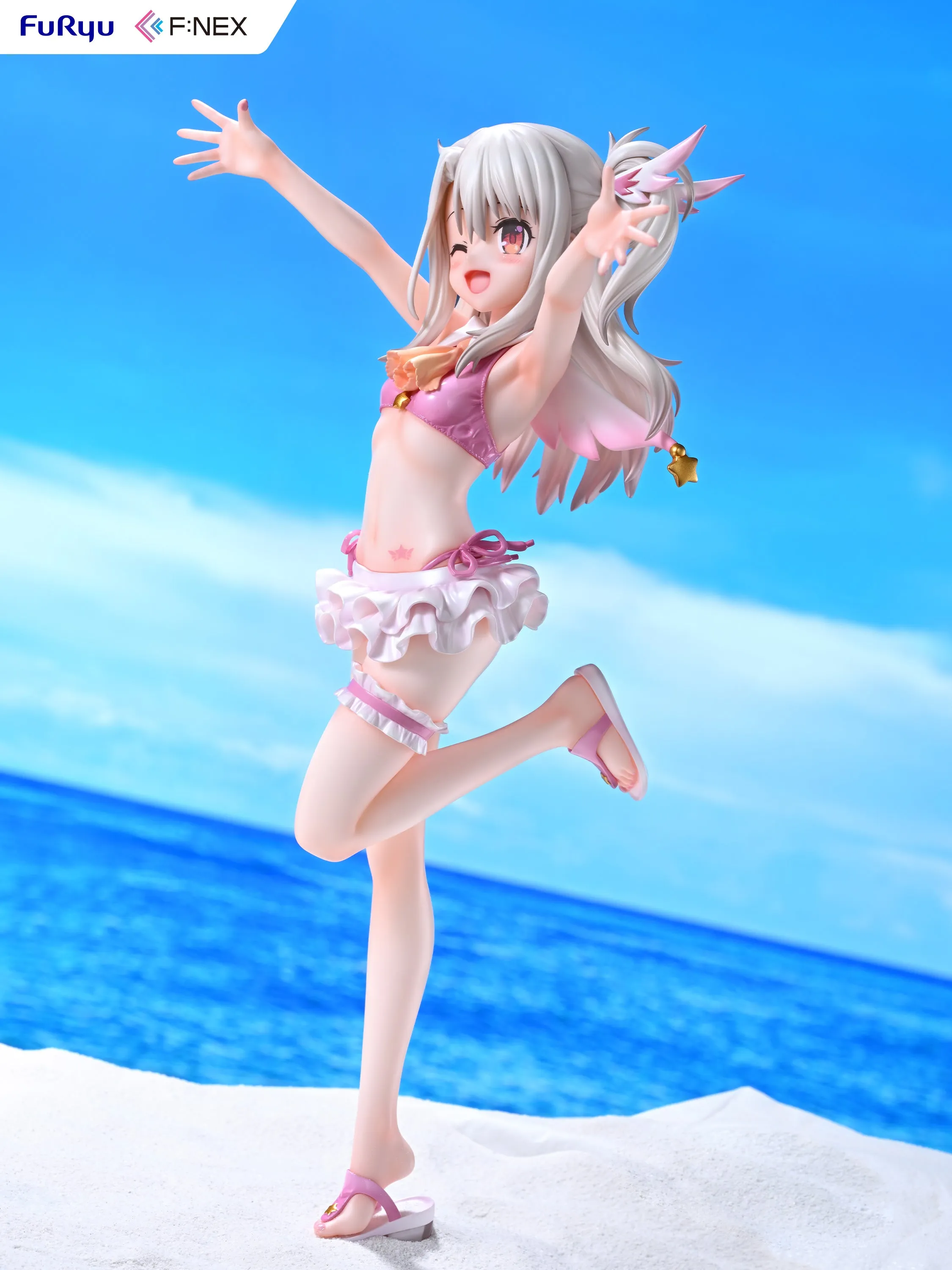 [Pre-order] Fate/kaleid liner PRISMA ILLYA 2wei! - Illyasviel von Einzbern & Miyu Edelfelt (Swimsuit Ver.) 1/7 Scale Figure FURYU Corporation