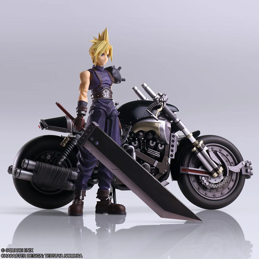 [Pre-order] Final Fantasy - Cloud Strife & Hardy-Daytona Action Figure Square Enix