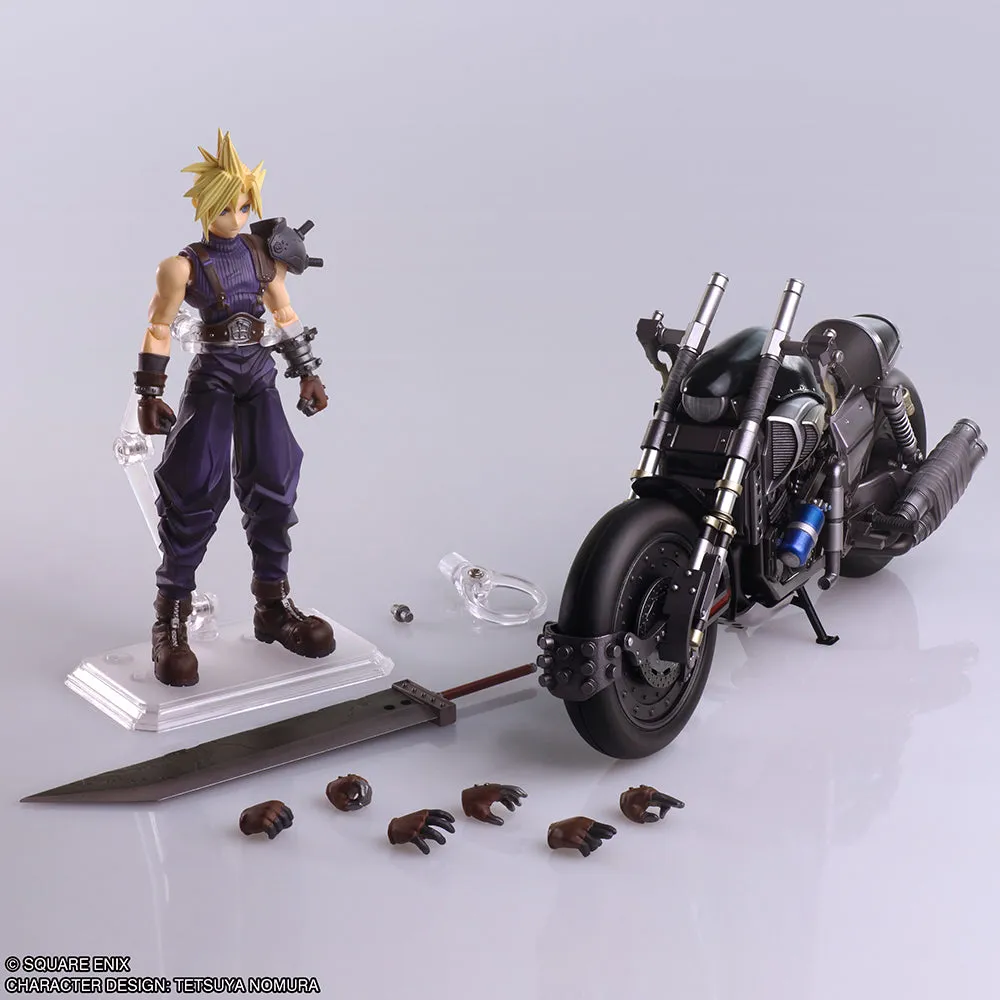 [Pre-order] Final Fantasy - Cloud Strife & Hardy-Daytona Action Figure Square Enix