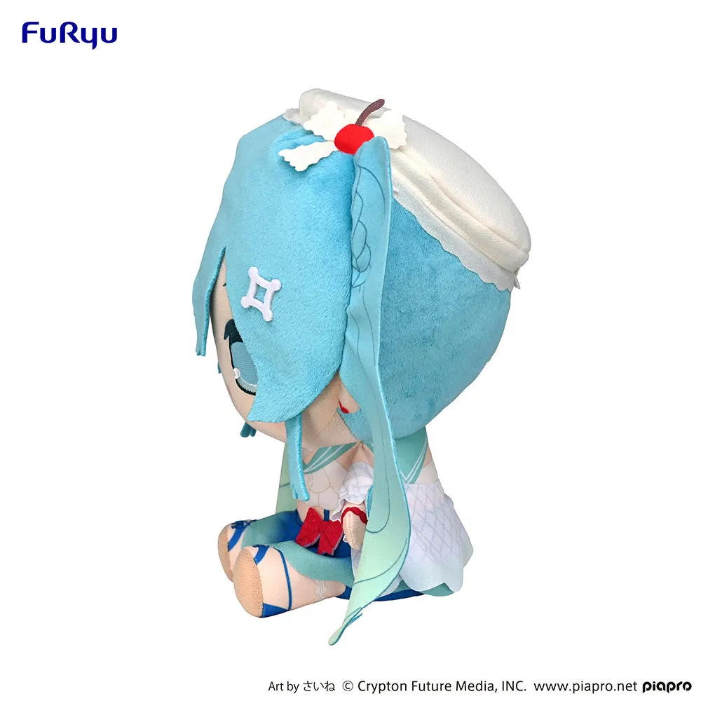 [Pre-order] Hatsune Miku - Hatsune Miku (Melon Soda Float Ver.) KYURUMARU Big Plushie FuRyu Corporation