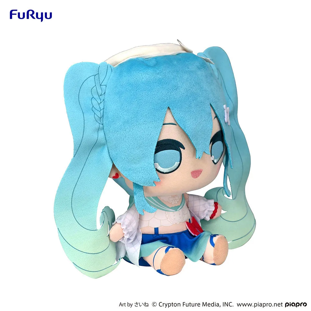 [Pre-order] Hatsune Miku - Hatsune Miku (Melon Soda Float Ver.) KYURUMARU Big Plushie FuRyu Corporation