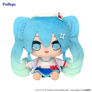 [Pre-order] Hatsune Miku - Hatsune Miku (Melon Soda Float Ver.) KYURUMARU Big Plushie FuRyu Corporation