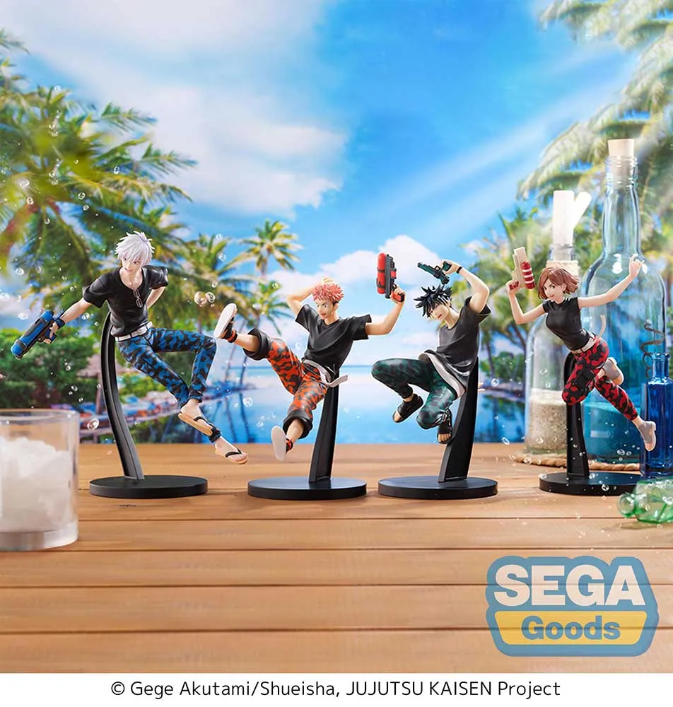 [Pre-order] Jujutsu Kaisen - Yuji Itadori & Megumi Fushiguro & Nobara Kugisaki & Satoru Gojo SPLASHBATTLE Prize Figure SEGA