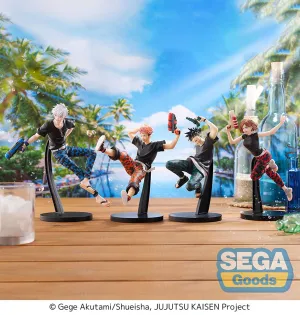 [Pre-order] Jujutsu Kaisen - Yuji Itadori & Megumi Fushiguro & Nobara Kugisaki & Satoru Gojo SPLASHBATTLE Prize Figure SEGA