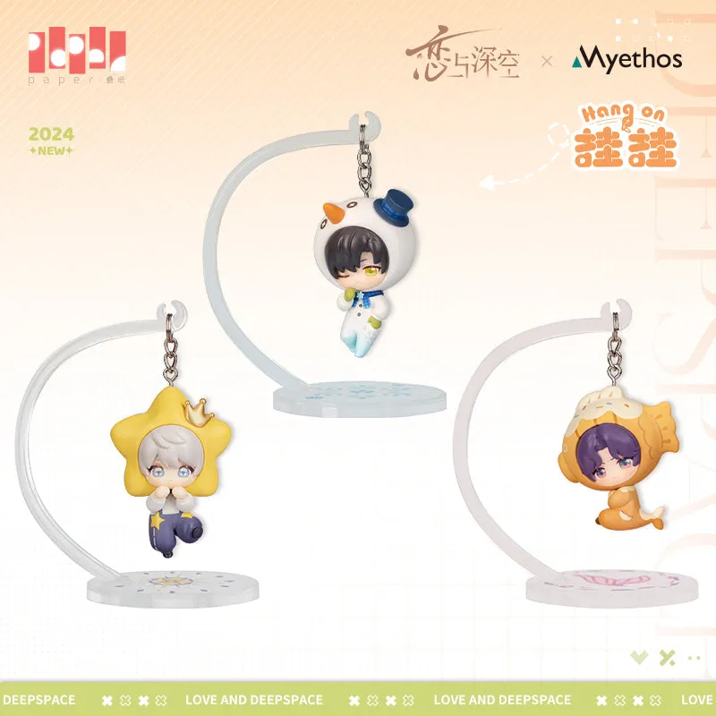 [Pre-order] Love and Deepspace - Rafayel & Zayne & Xavier Chibi Swing Mini Figure Myethos