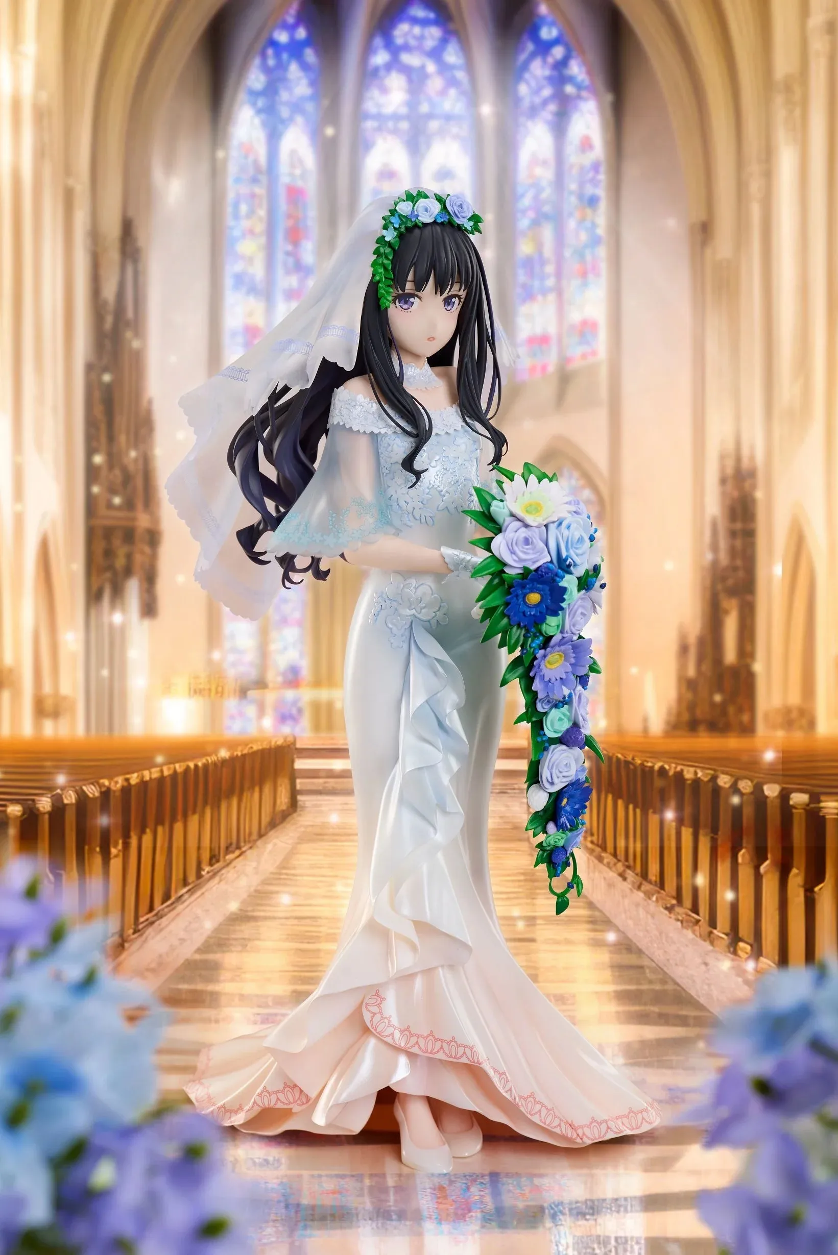 [Pre-order] Lycoris Recoil - Chisato Nishikigi & Takina Inoue (Wedding Dress Ver.) 1/7 Scale Figure Aniplex