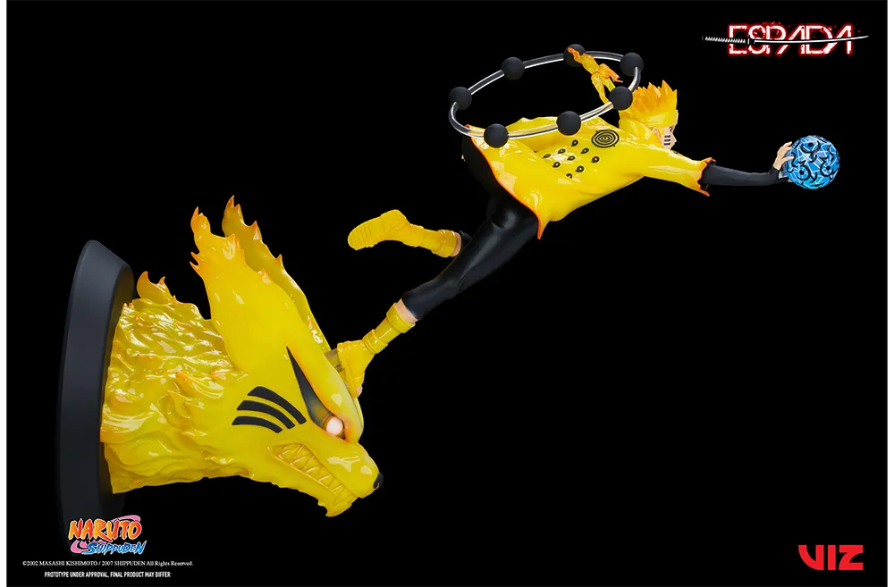 [Pre-order] Naruto - Naruto Uzumaki & Kurama 1/8 Scale Walle Figure Espada Art