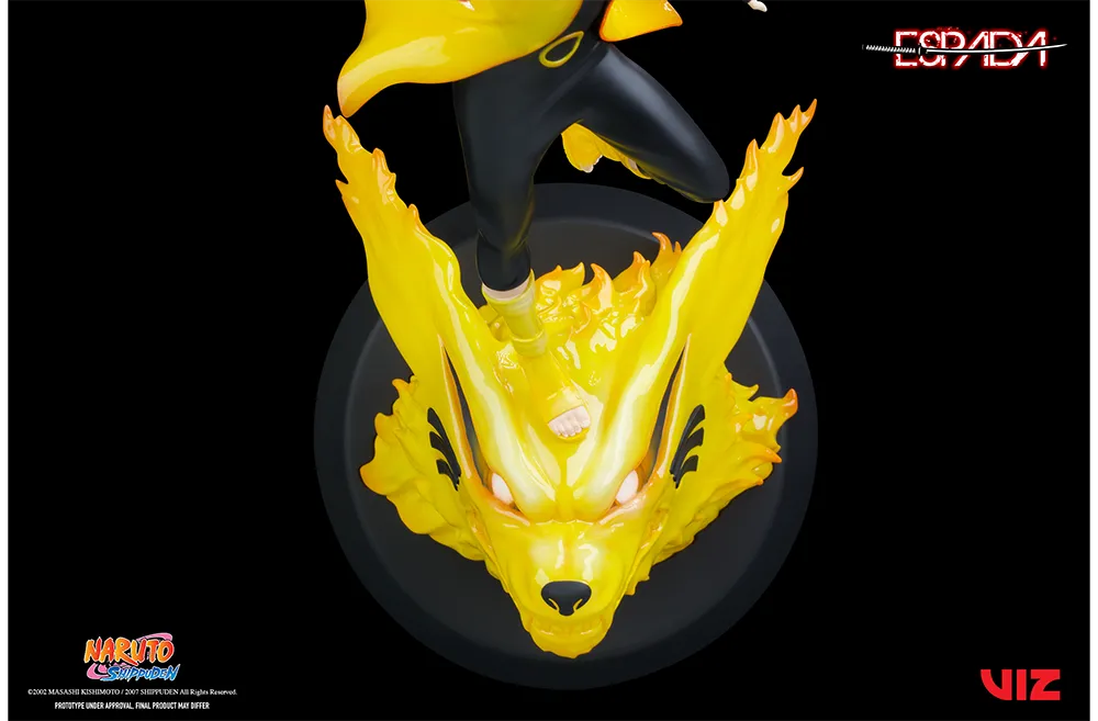 [Pre-order] Naruto - Naruto Uzumaki & Kurama 1/8 Scale Walle Figure Espada Art