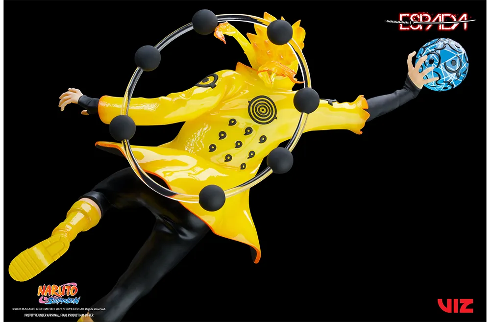 [Pre-order] Naruto - Naruto Uzumaki & Kurama 1/8 Scale Walle Figure Espada Art