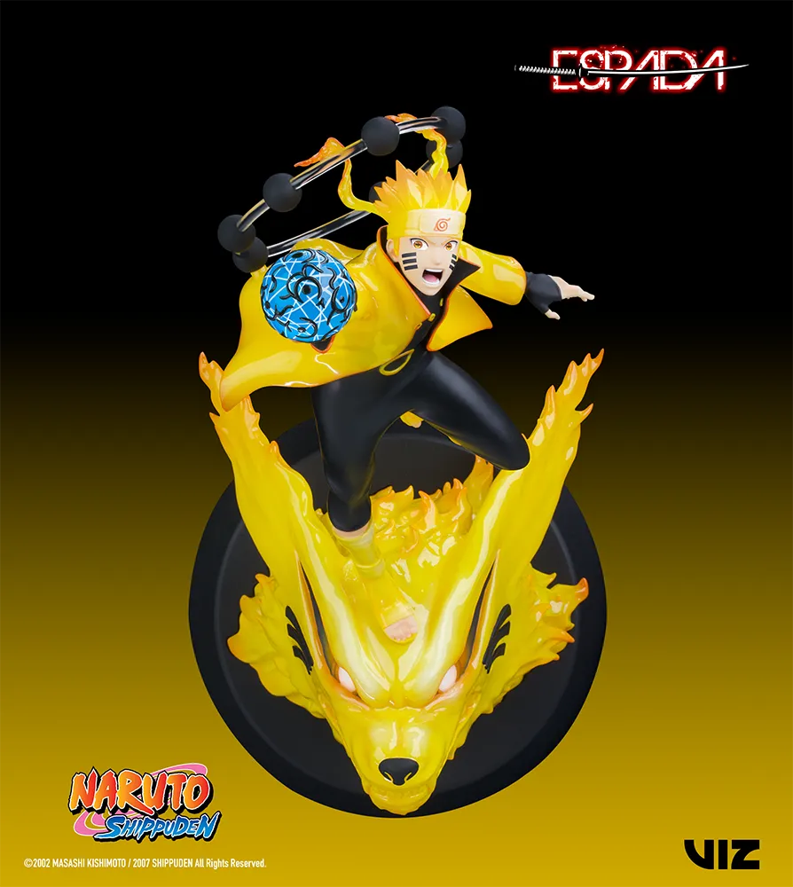 [Pre-order] Naruto - Naruto Uzumaki & Kurama 1/8 Scale Walle Figure Espada Art