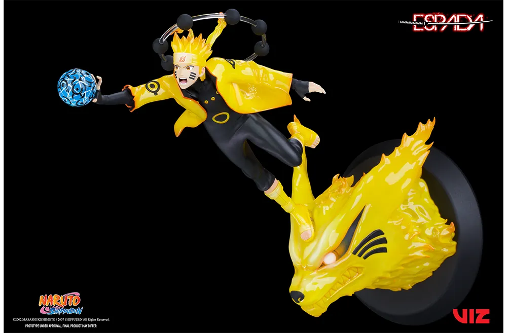 [Pre-order] Naruto - Naruto Uzumaki & Kurama 1/8 Scale Walle Figure Espada Art