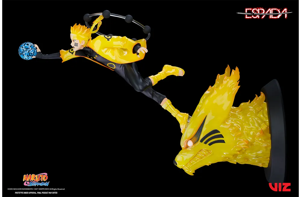 [Pre-order] Naruto - Naruto Uzumaki & Kurama 1/8 Scale Walle Figure Espada Art