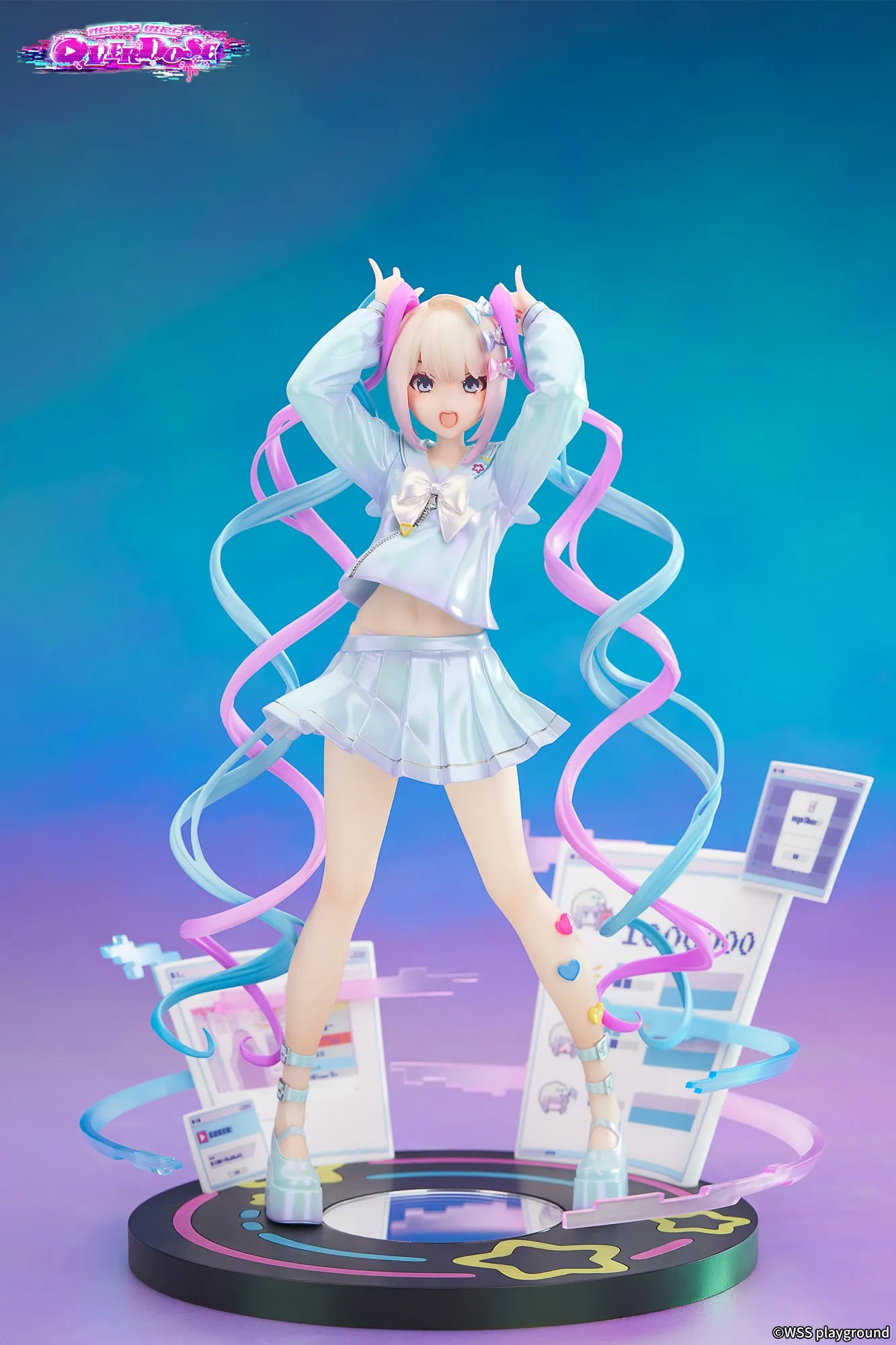 [Pre-order] Needy Girl Overdose - Chouzetsu Saikawa Tenshi-chan 1/7 Scale Figure Apex Innovation