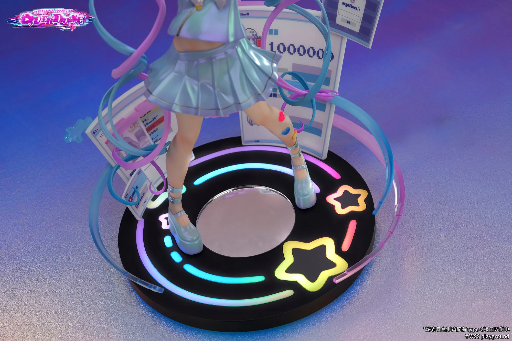 [Pre-order] Needy Girl Overdose - Chouzetsu Saikawa Tenshi-chan 1/7 Scale Figure Apex Innovation