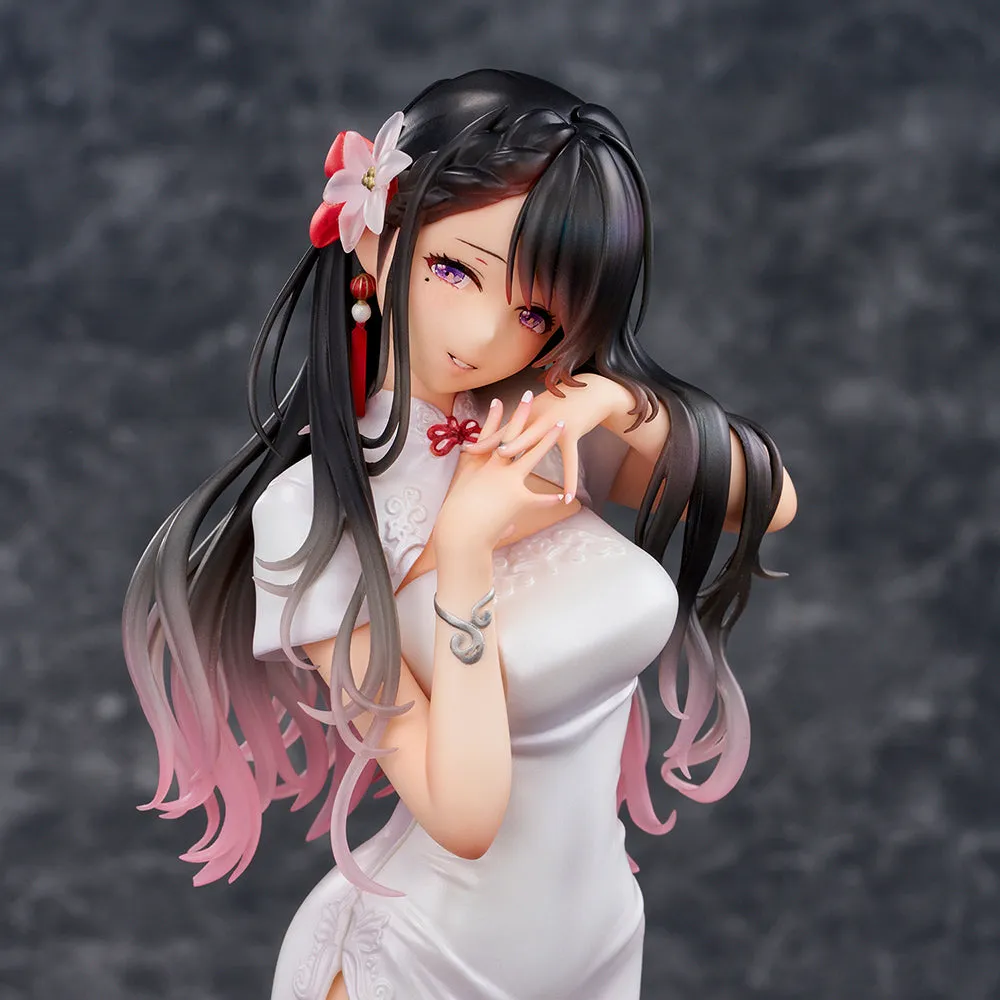 [Pre-order] Original Character - Healing-Type White Chinese Dress Lady illustration by Mai Okuma Non Scale Figure Union Creative