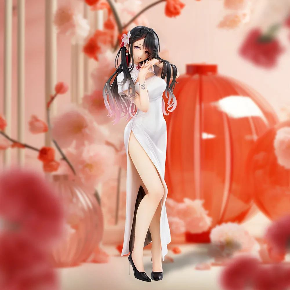 [Pre-order] Original Character - Healing-Type White Chinese Dress Lady illustration by Mai Okuma Non Scale Figure Union Creative