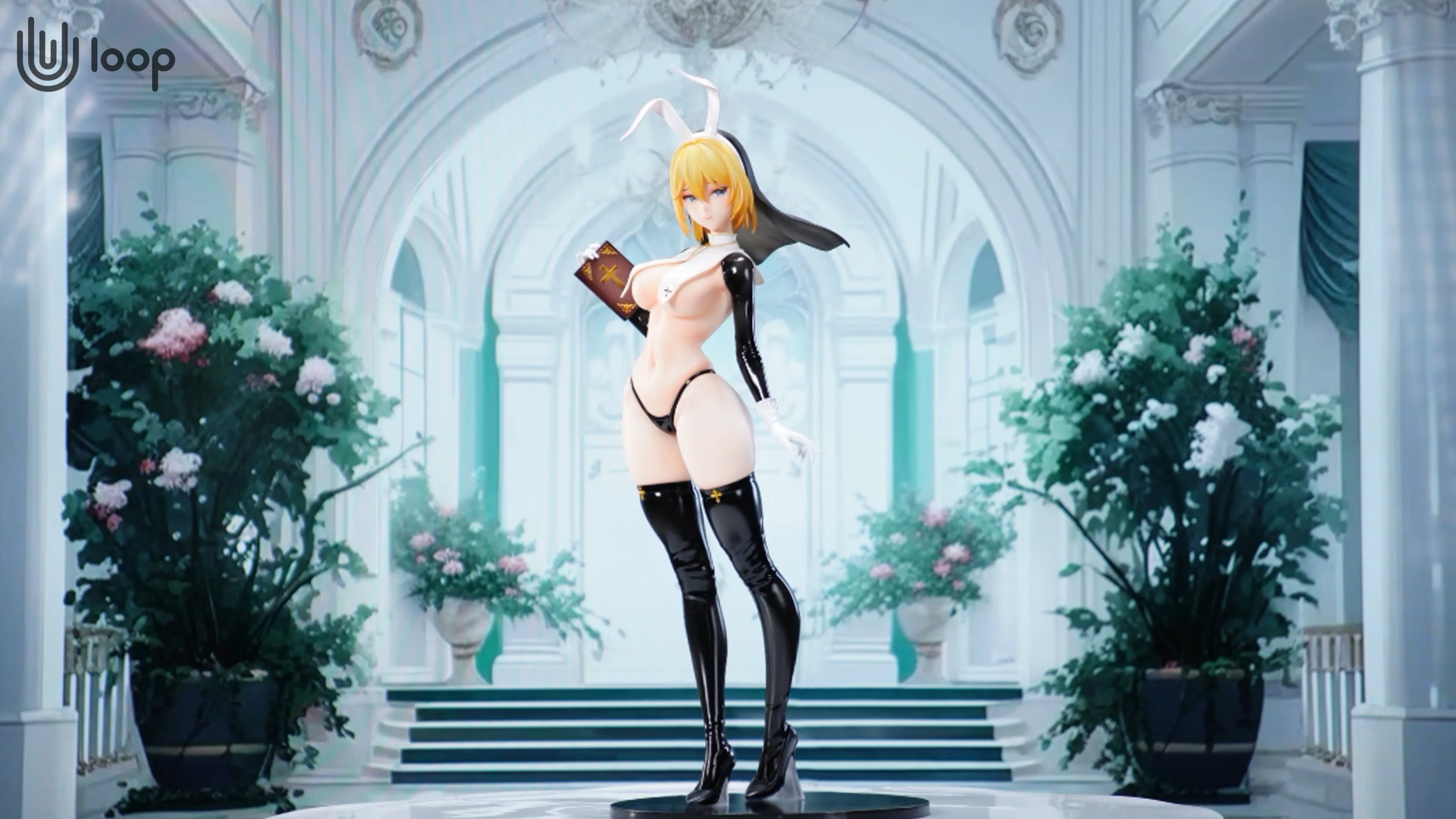 [Pre-order] Original Character - Nun Bunny Rebel 1/4 Scale Figure Uloop