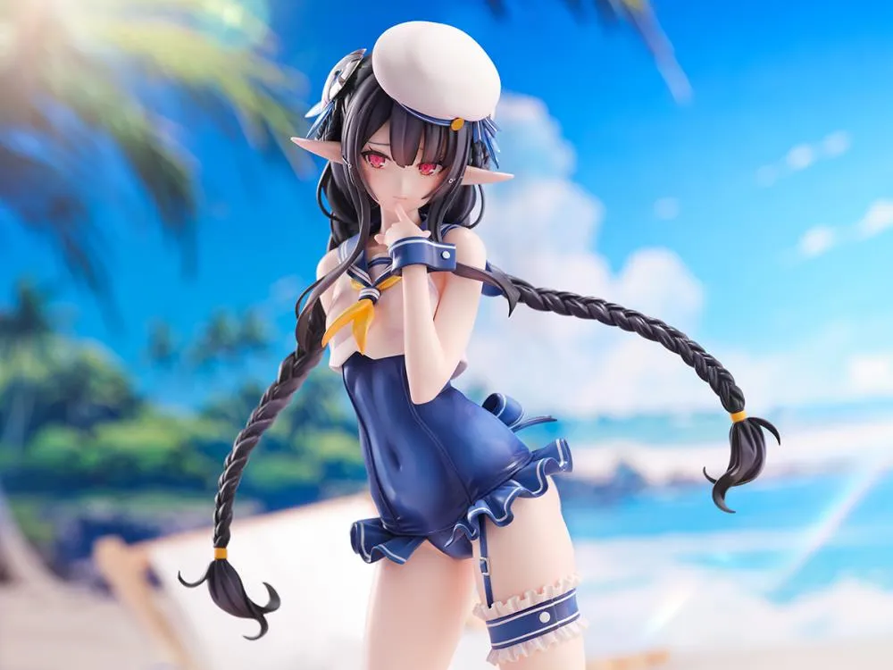 [Pre-order] Phantasy Star - Cool Breeze Gene & Blue Sea Annette (Summer Vacation Ver.) 1/7 Scale Figure Ami Ami X Amakuni