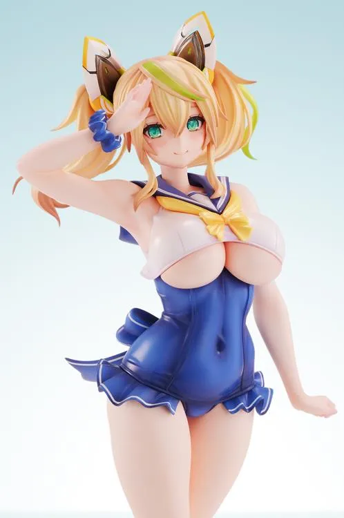 [Pre-order] Phantasy Star - Cool Breeze Gene & Blue Sea Annette (Summer Vacation Ver.) 1/7 Scale Figure Ami Ami X Amakuni