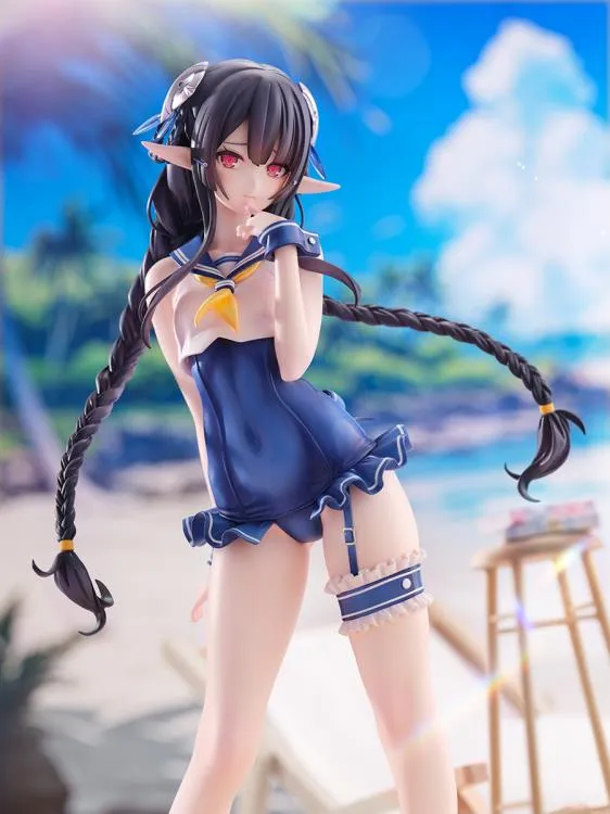 [Pre-order] Phantasy Star - Cool Breeze Gene & Blue Sea Annette (Summer Vacation Ver.) 1/7 Scale Figure Ami Ami X Amakuni