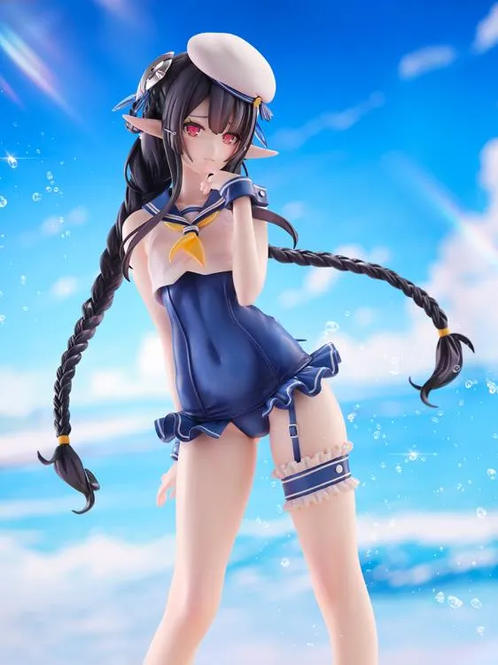 [Pre-order] Phantasy Star - Cool Breeze Gene & Blue Sea Annette (Summer Vacation Ver.) 1/7 Scale Figure Ami Ami X Amakuni