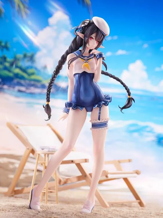 [Pre-order] Phantasy Star - Cool Breeze Gene & Blue Sea Annette (Summer Vacation Ver.) 1/7 Scale Figure Ami Ami X Amakuni