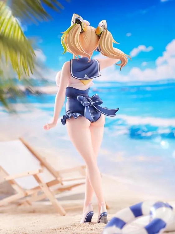[Pre-order] Phantasy Star - Cool Breeze Gene & Blue Sea Annette (Summer Vacation Ver.) 1/7 Scale Figure Ami Ami X Amakuni