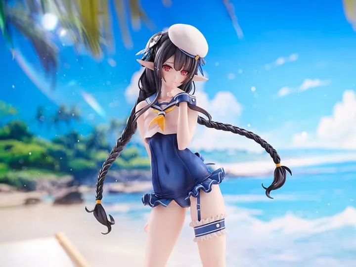 [Pre-order] Phantasy Star - Cool Breeze Gene & Blue Sea Annette (Summer Vacation Ver.) 1/7 Scale Figure Ami Ami X Amakuni