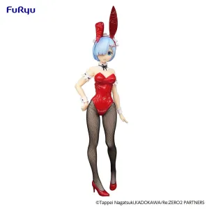 [Pre-order] Re:ZERO Starting Life in Another World - Rem(Red Color Ver.) BiCute Bunnies Prize Figure FuRyu Corporation